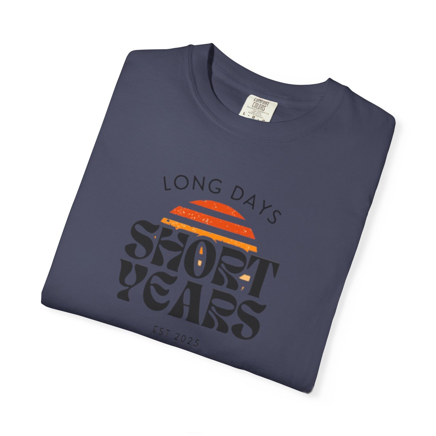 Garment-Dyed T-Shirt-Retro Sun