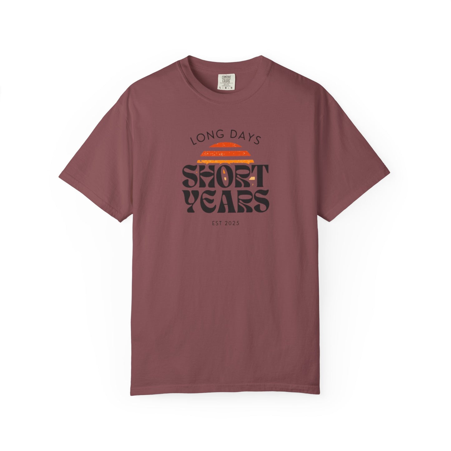 Garment-Dyed T-Shirt-Retro Sun