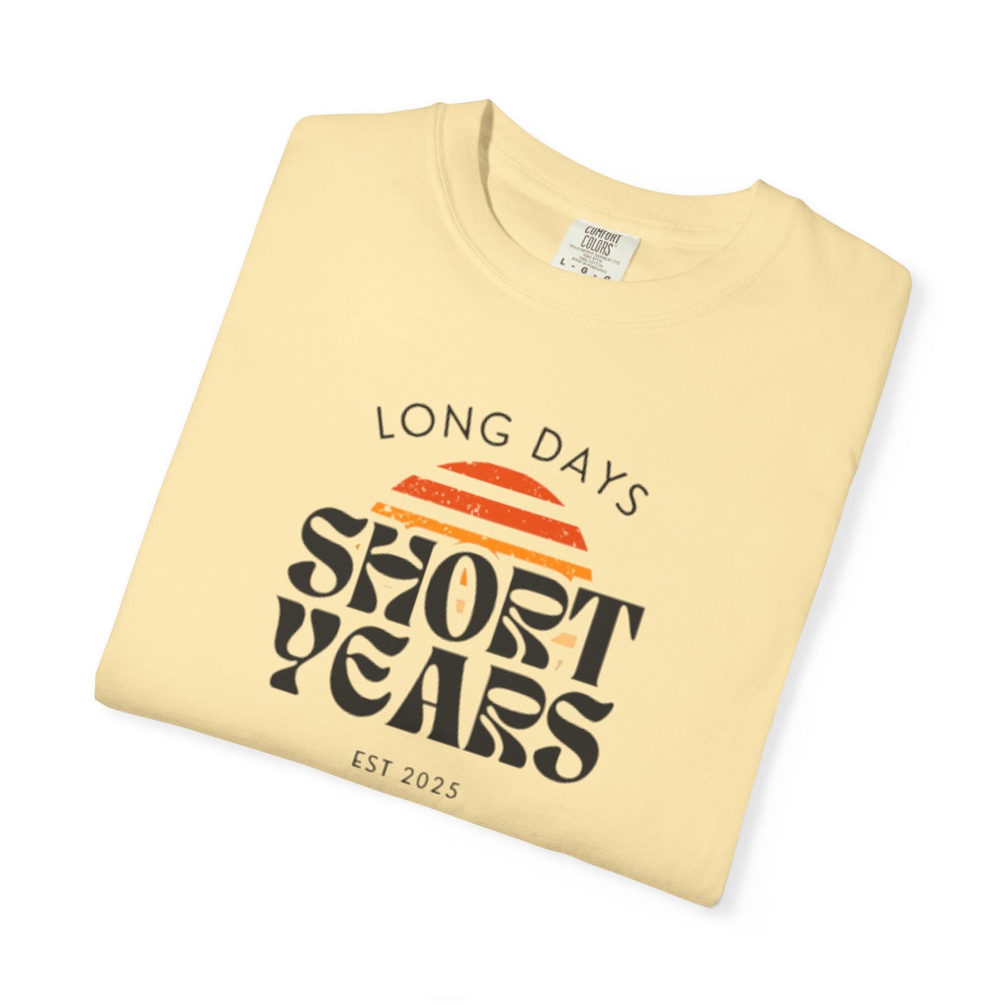 Garment-Dyed T-Shirt-Retro Sun