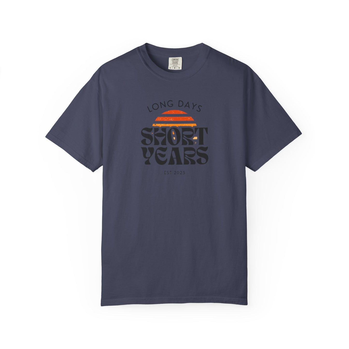 Garment-Dyed T-Shirt-Retro Sun