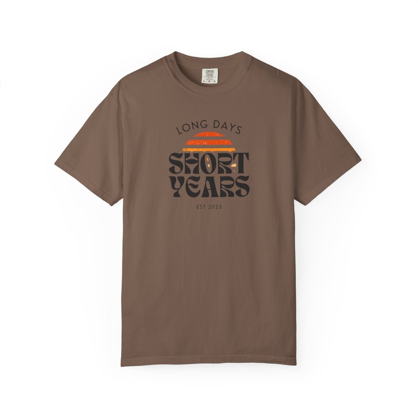 Garment-Dyed T-Shirt-Retro Sun
