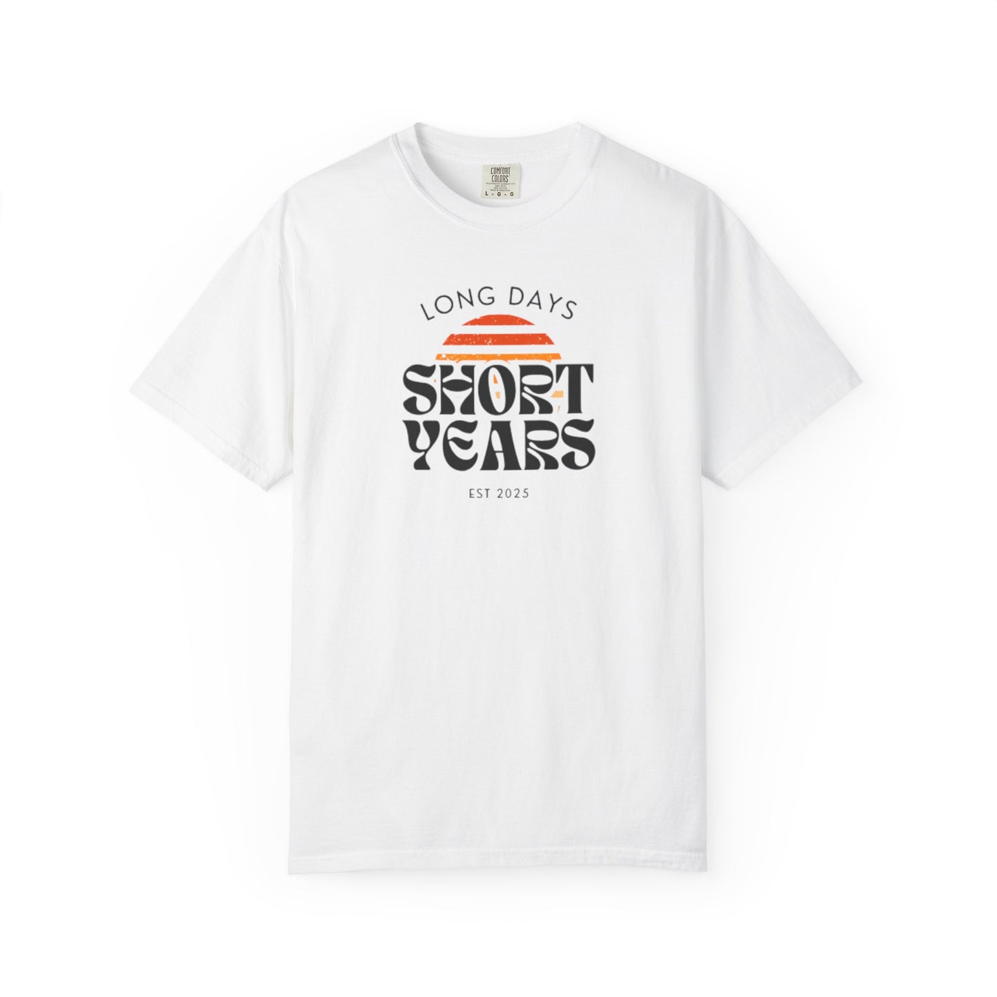 Garment-Dyed T-Shirt-Retro Sun