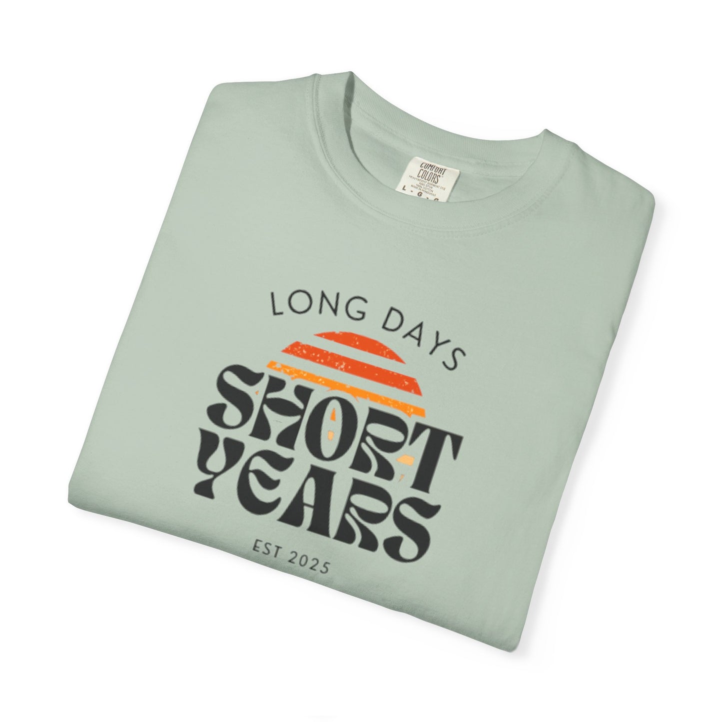 Garment-Dyed T-Shirt-Retro Sun