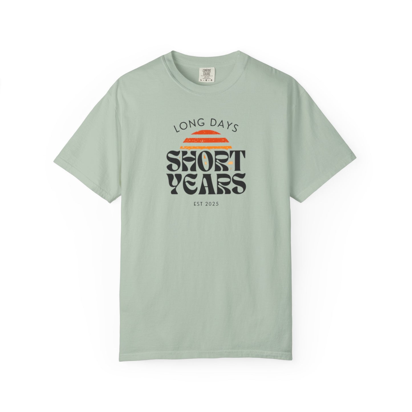 Garment-Dyed T-Shirt-Retro Sun