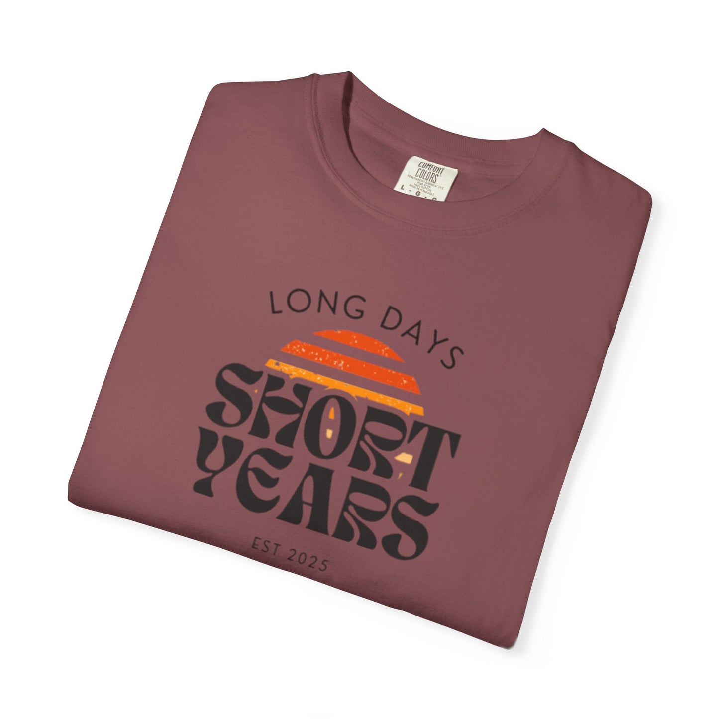 Garment-Dyed T-Shirt-Retro Sun