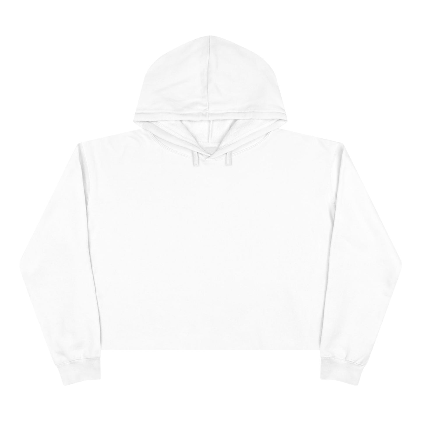 Graphic Crop Hoodie-Retro