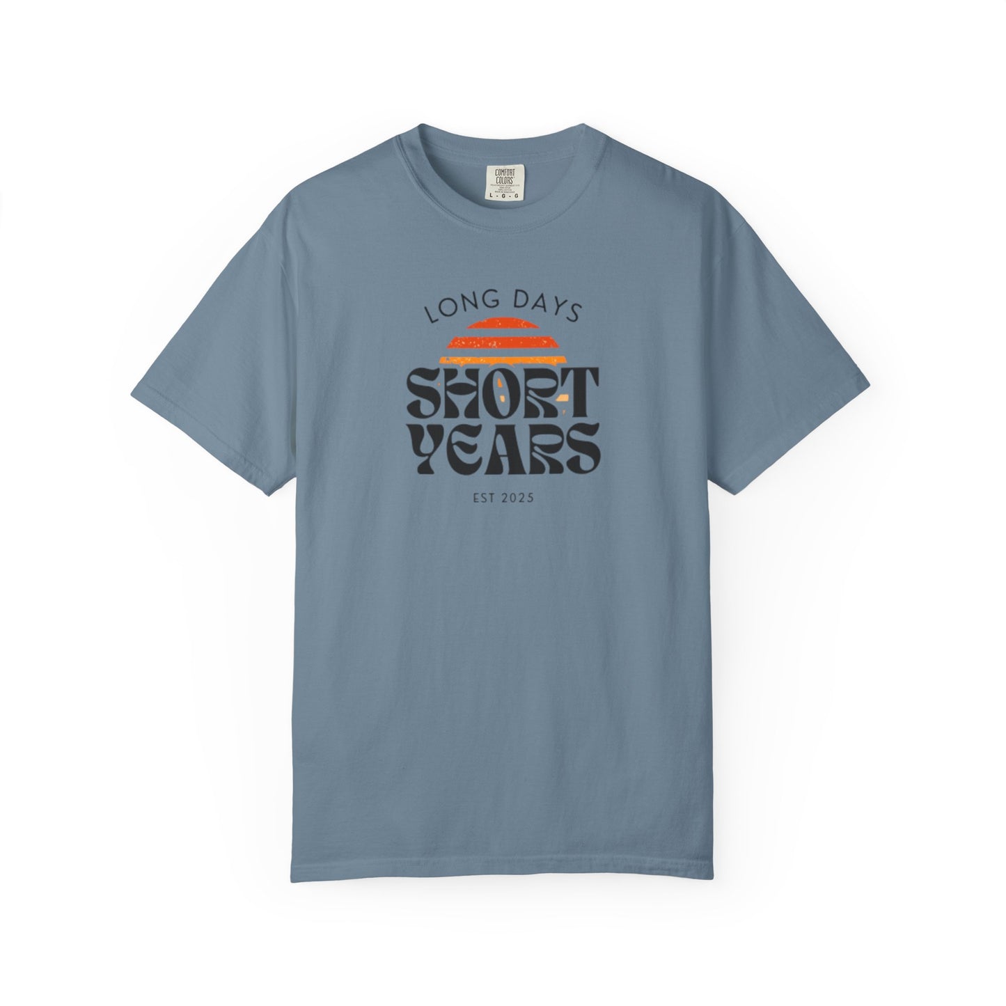 Garment-Dyed T-Shirt-Retro Sun