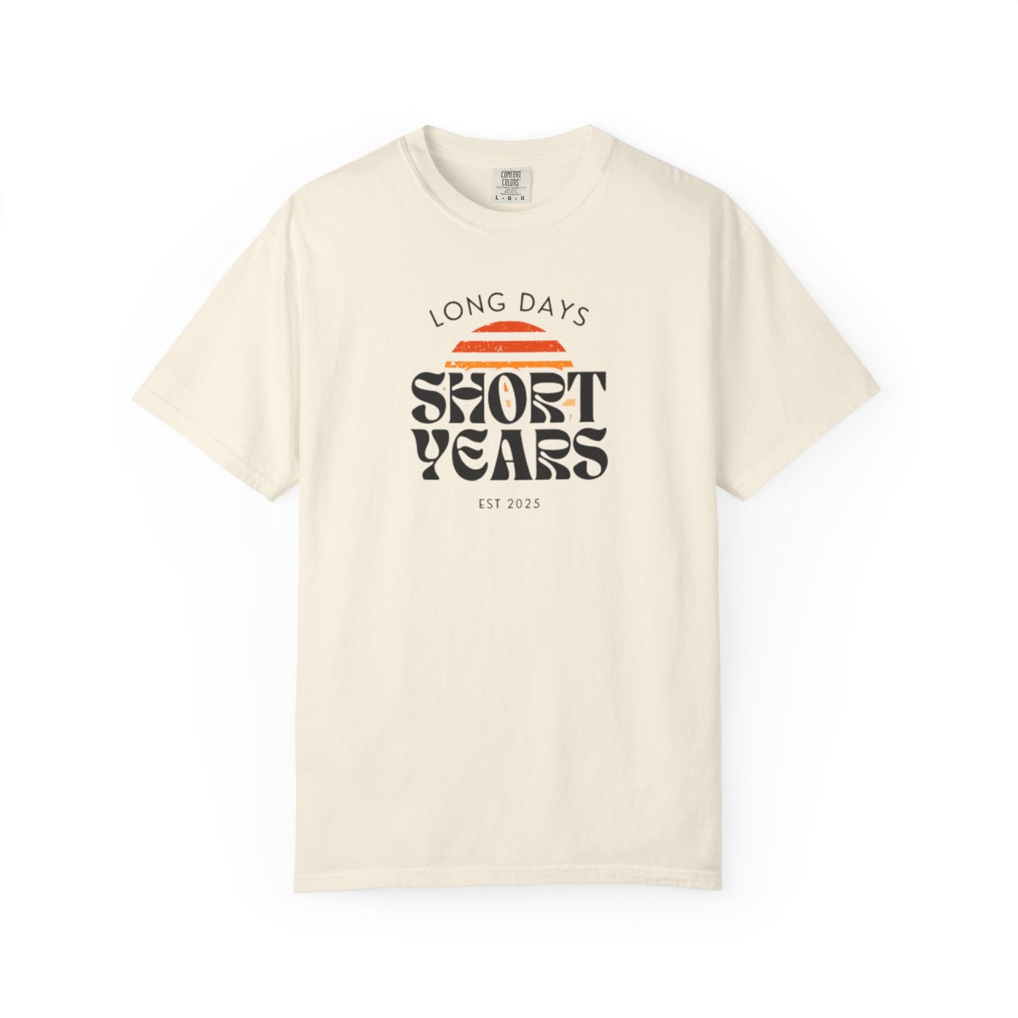 Garment-Dyed T-Shirt-Retro Sun