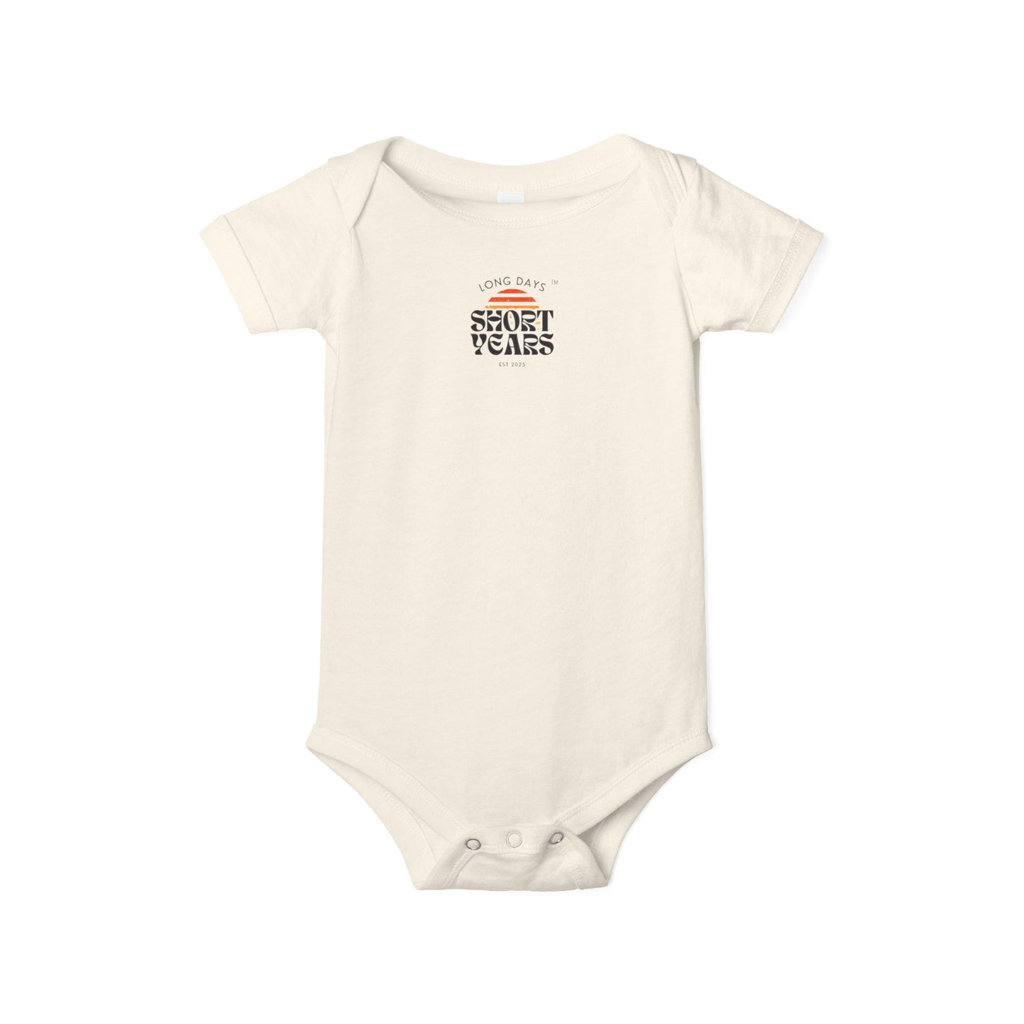 Cute Infant Jersey One Piece Unisex