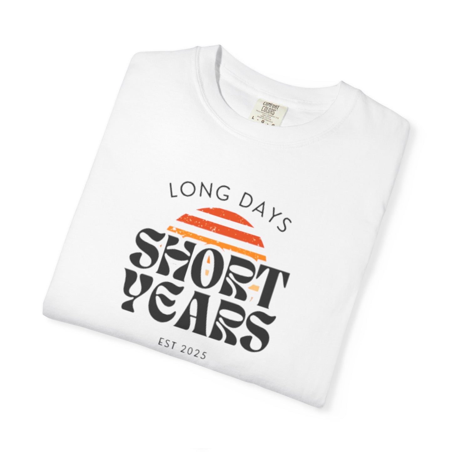 Garment-Dyed T-Shirt-Retro Sun