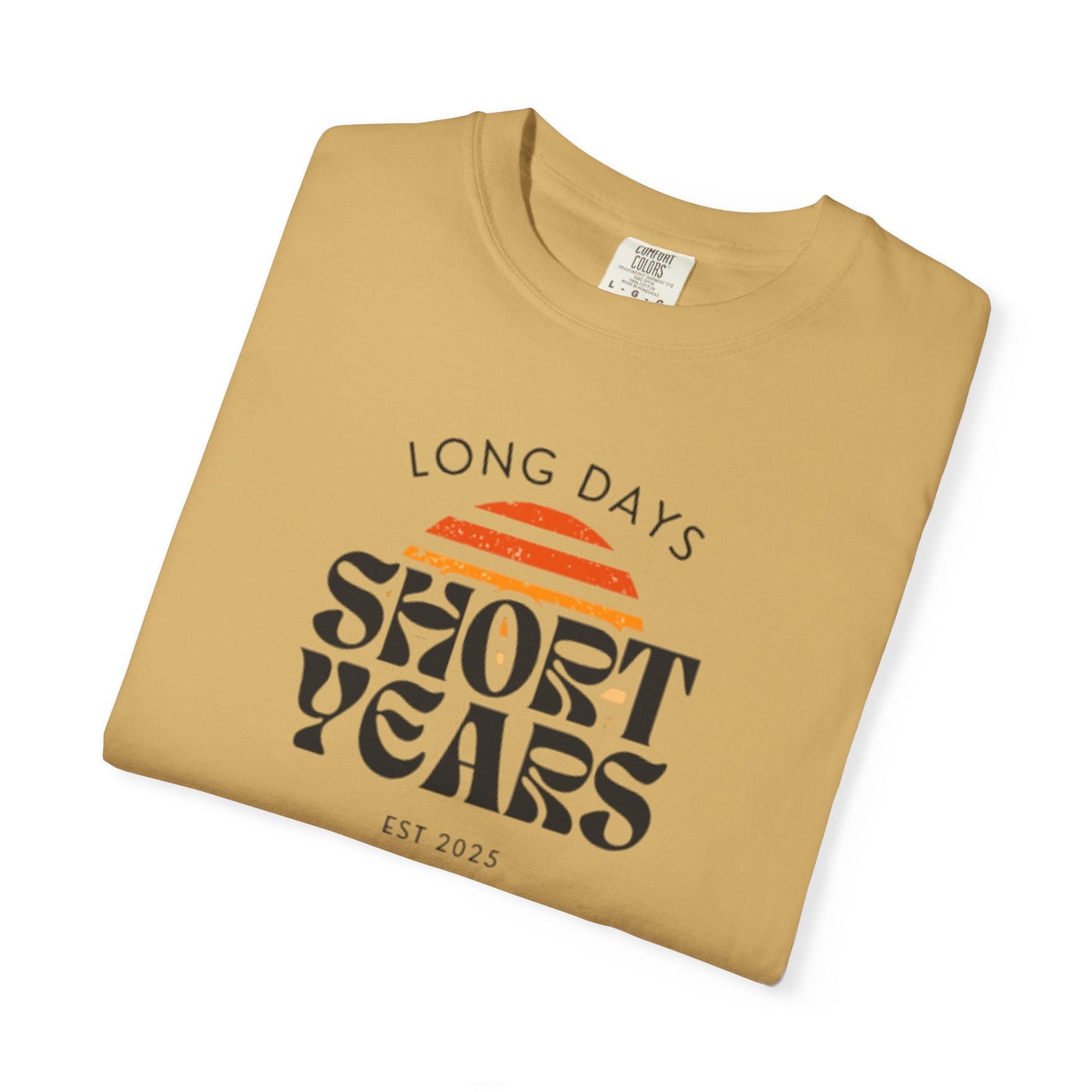 Garment-Dyed T-Shirt-Retro Sun