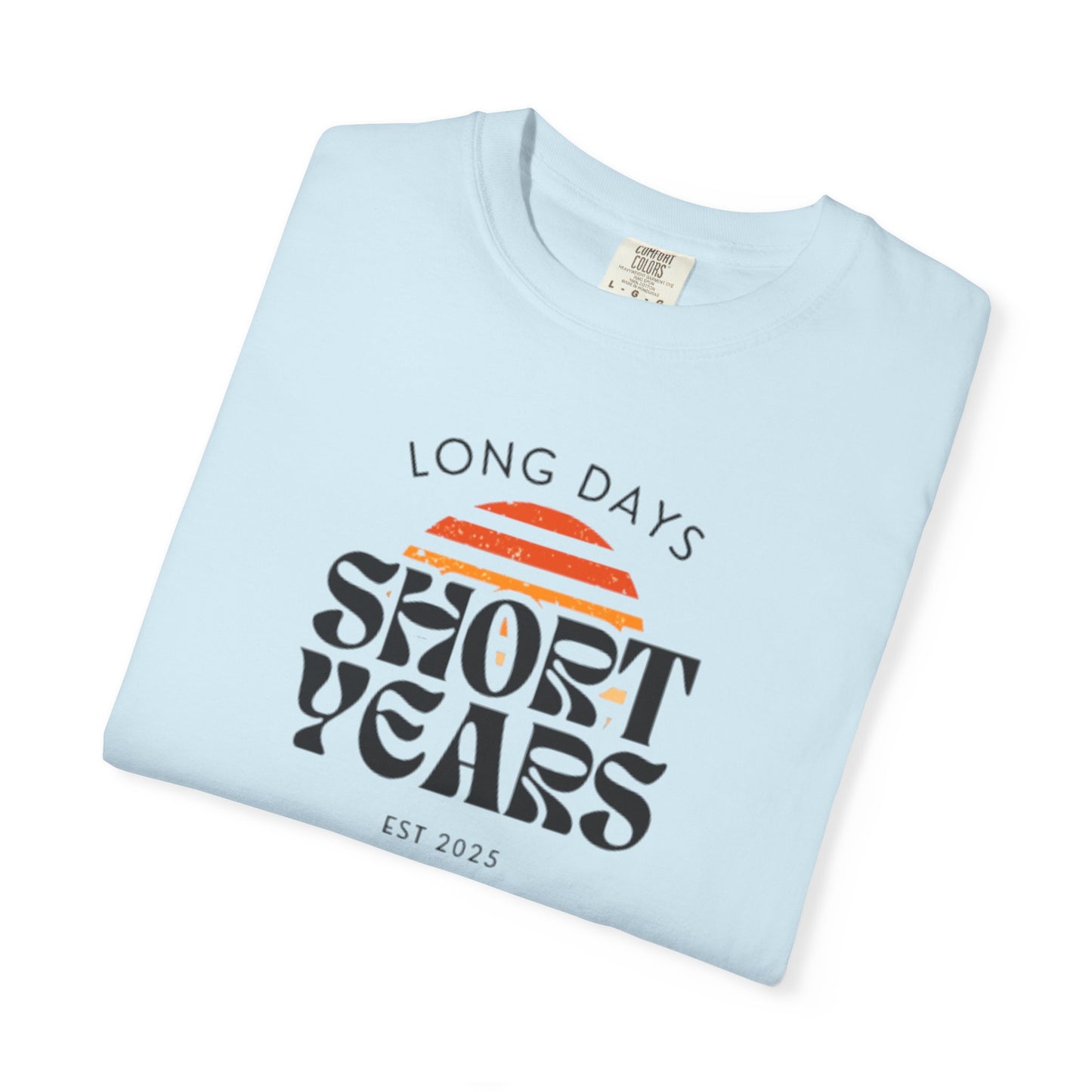 Garment-Dyed T-Shirt-Retro Sun