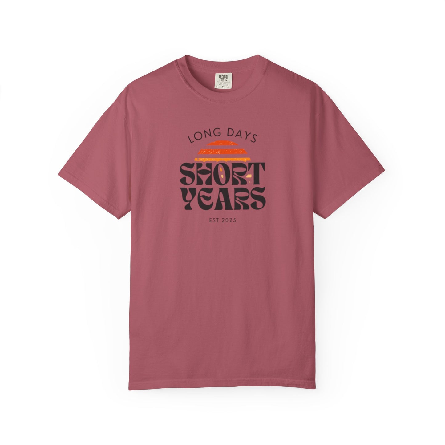 Garment-Dyed T-Shirt-Retro Sun