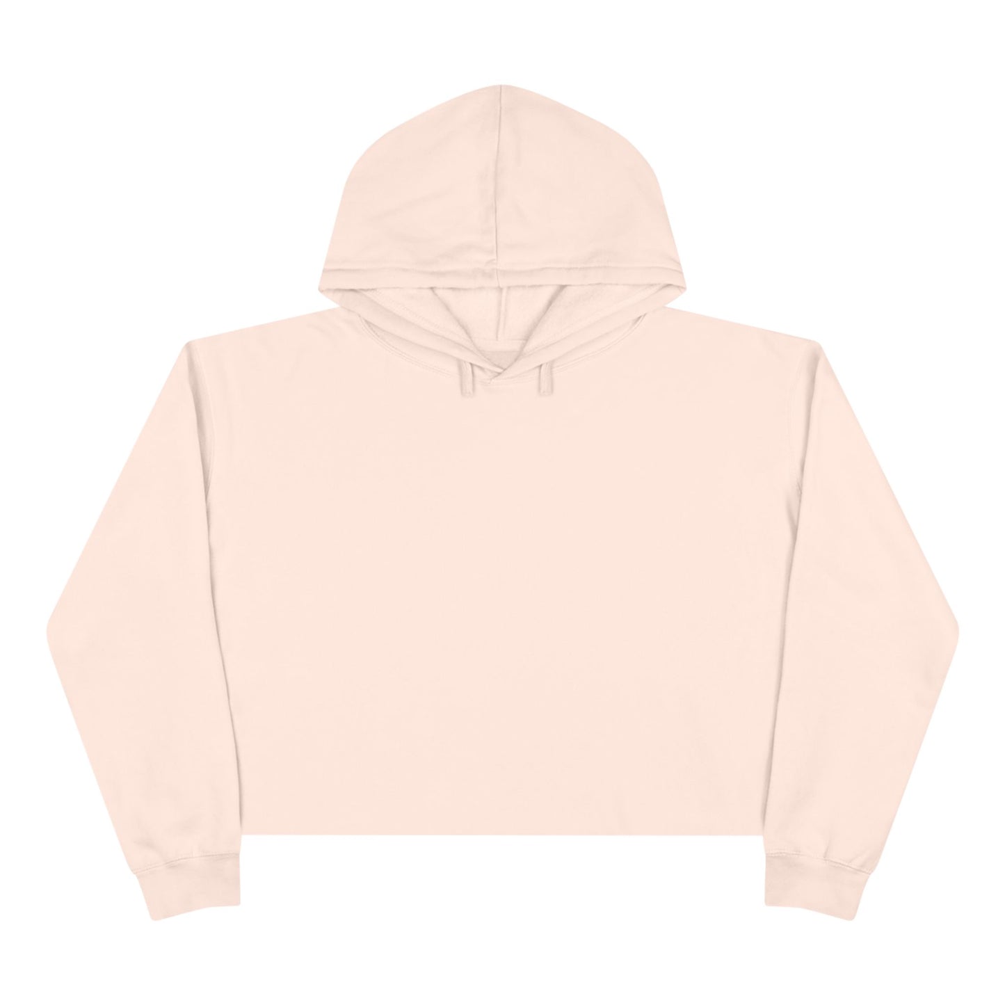 Graphic Crop Hoodie-Retro