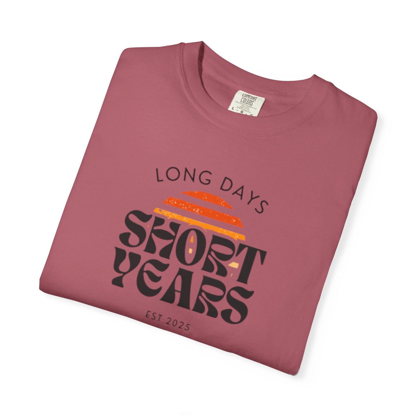 Garment-Dyed T-Shirt-Retro Sun