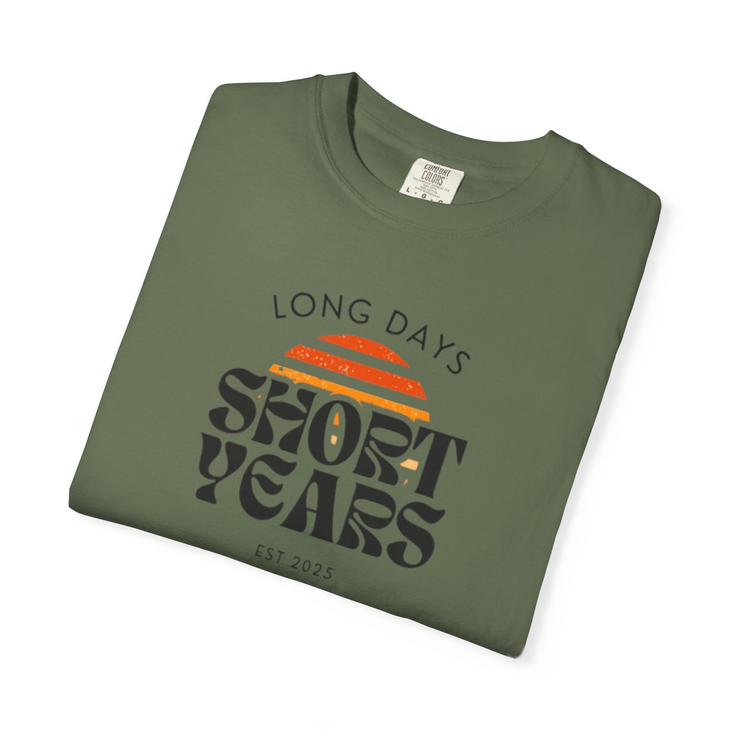 Garment-Dyed T-Shirt-Retro Sun